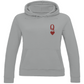 Ladies Hoodie  HOCKEY HERZKÖNIGIN (front&back)