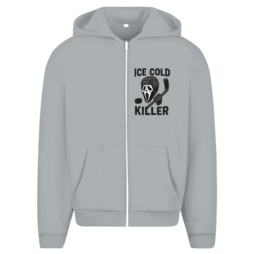 Oversize Zipper ICE COLD KILLER (front&back)