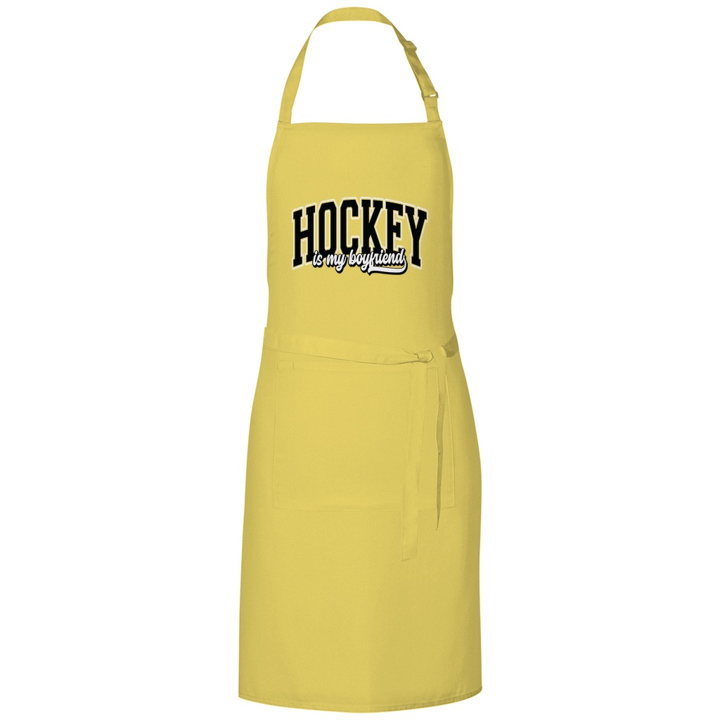 Grillschürze HOCKEY IS MY BOYFRIEND
