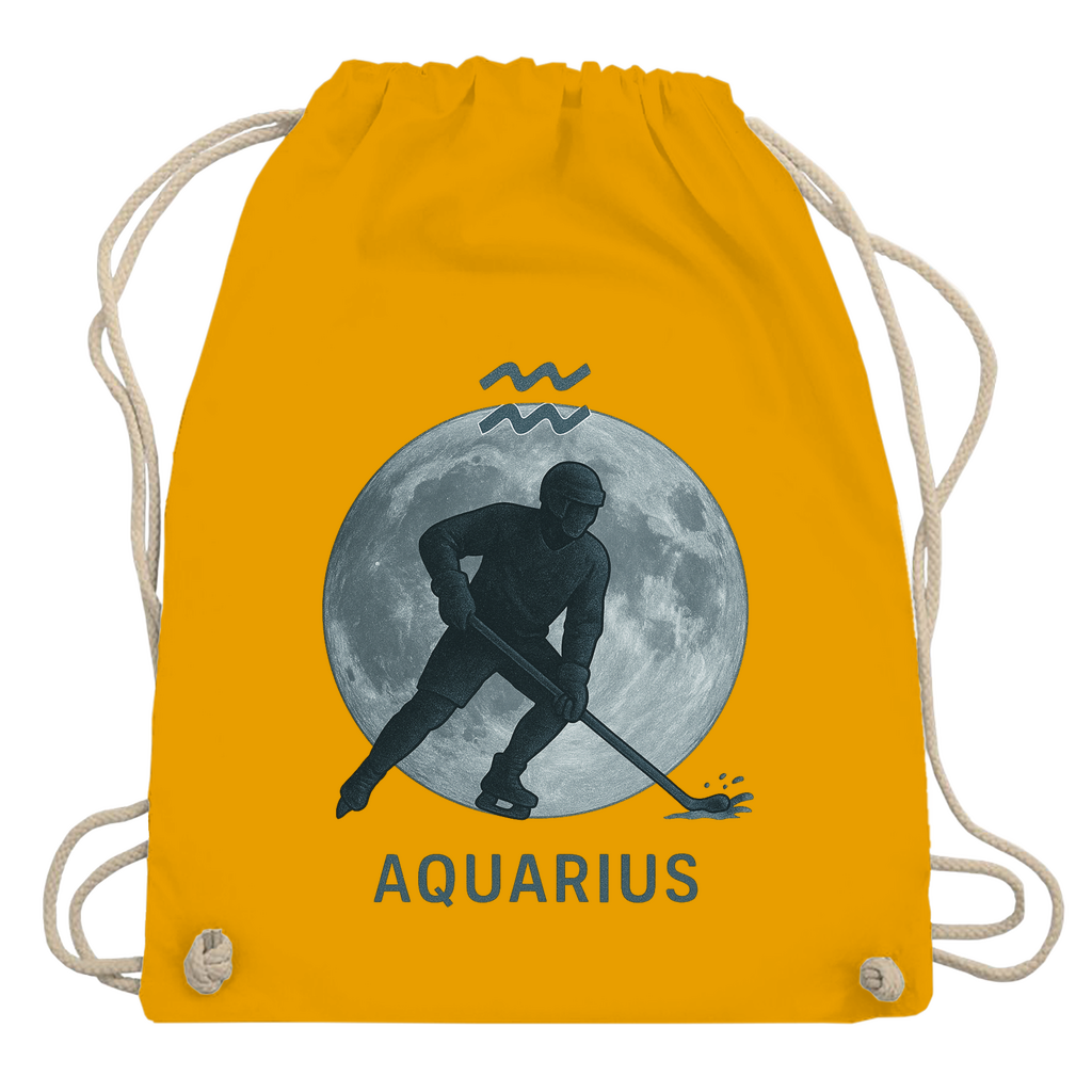 Turnbeutel STERNZEICHEN AQUARIUS / WASSERMANN