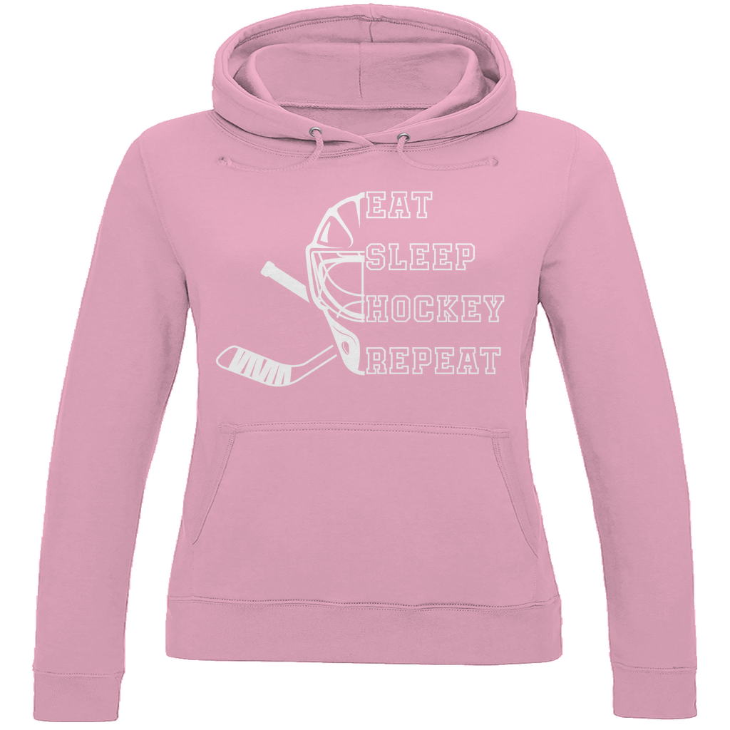 Ladies Hoodie EAT, SLEEP GOALIE