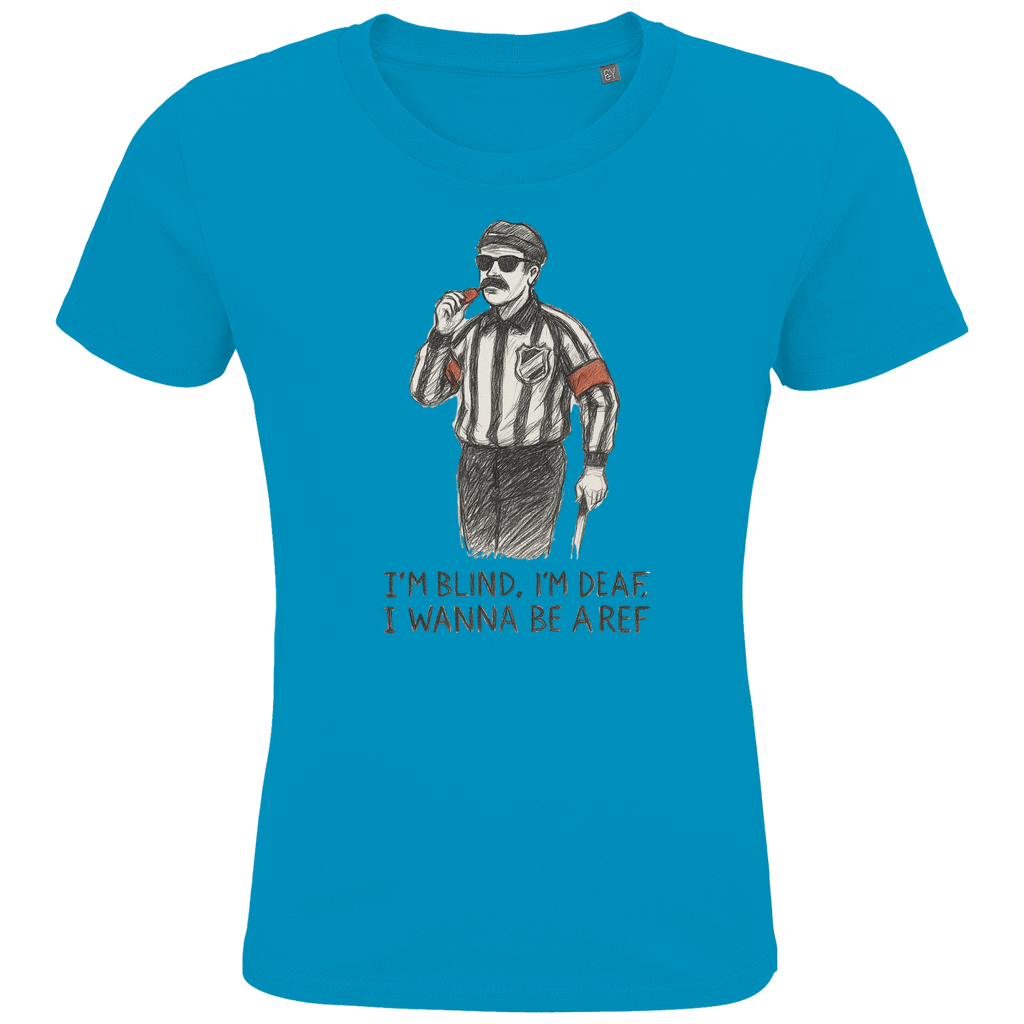 Kids T-Shirt WANNA BE A REF
