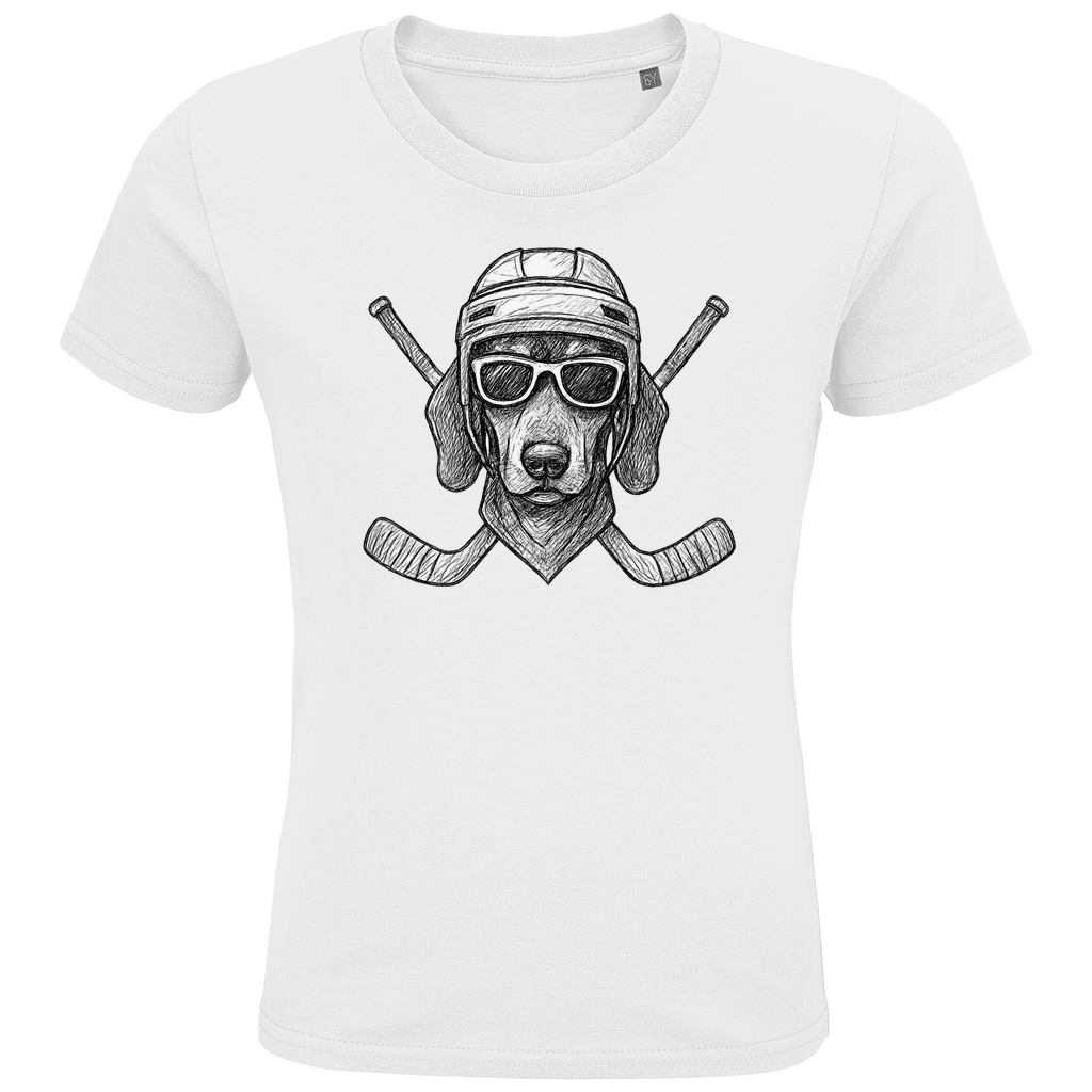Kids T-Shirt COOL HOCKEYDOG