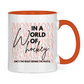 Tasse zweifarbig WORLD OF HOCKEY - MOM