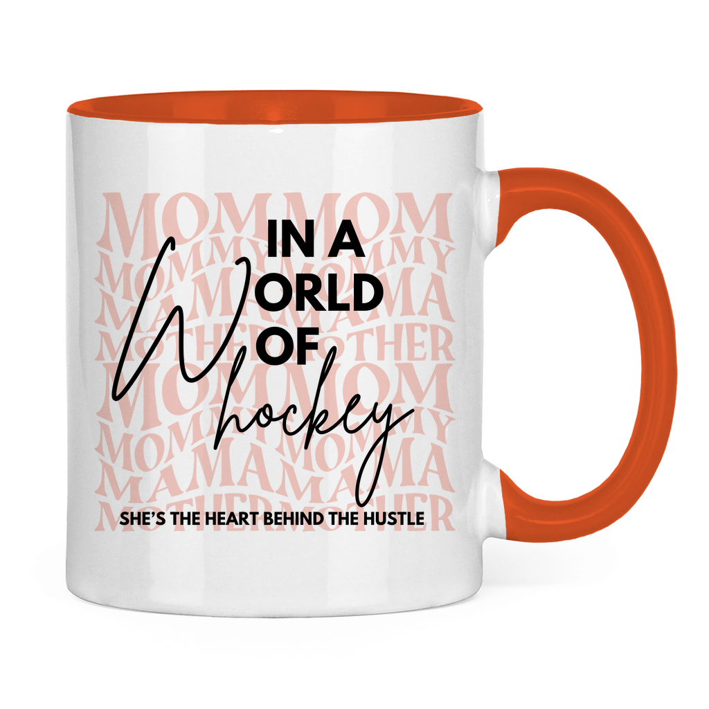 Tasse zweifarbig WORLD OF HOCKEY - MOM