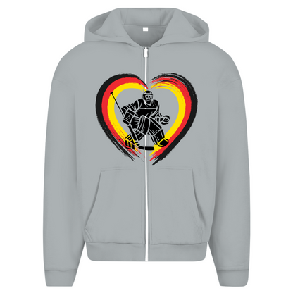 Oversize Zipper HEART GERMANY GOALIE