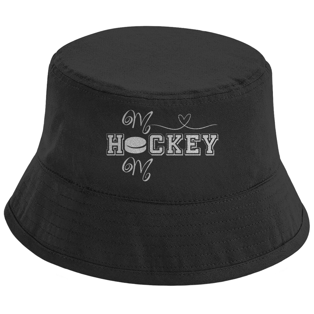 Bucket Hat HOCKEY MOM HEART