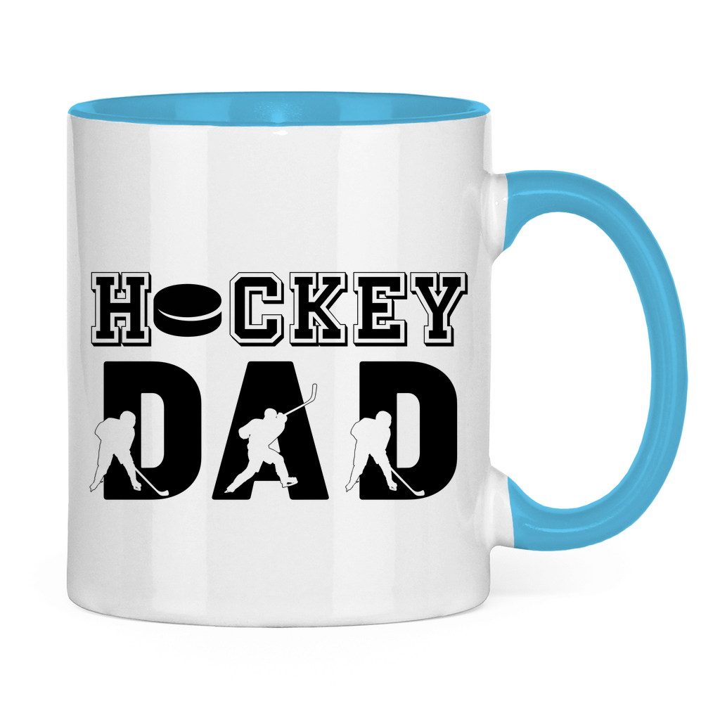 Tasse zweifarbig HOCKEYDAD SPIELER