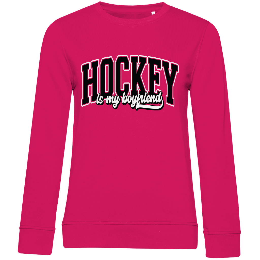 Ladies Sweatshirt HOCKEY IS MY BOYFRIEND