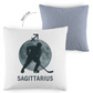 Kopfkissen zweifarbig STERNZEICHEN SAGITTARIUS / SCHÜTZE