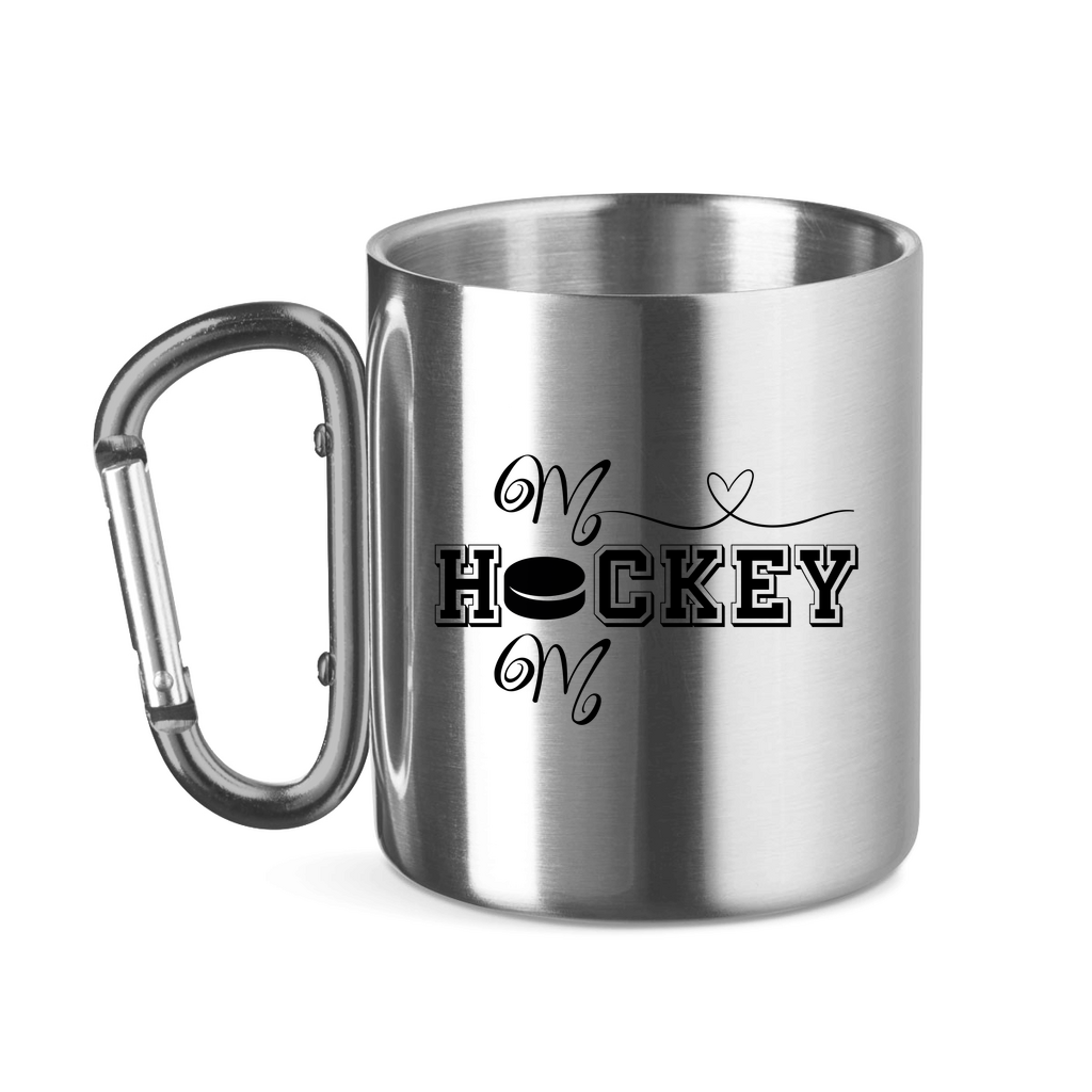 Edelstahltasse HOCKEY MOM HEART