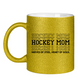 Glitzertasse HOCKEYMOM NERVES & HEART