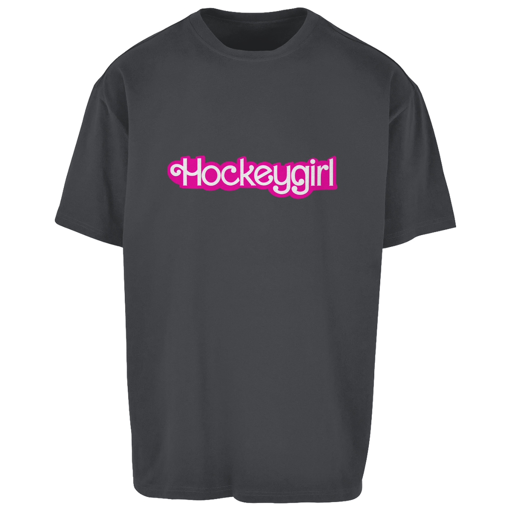 Oversize T-Shirt HOCKEYGIRL SCHRIFT