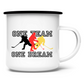 Emaille Tasse ONE TEAM-ONE DREAM GER