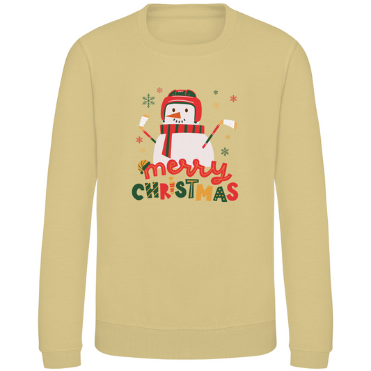 Kids Sweatshirt HOCKEY SNOWMAN