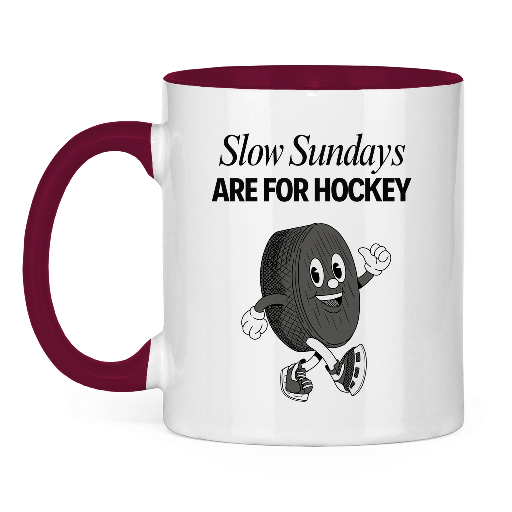 Tasse zweifarbig SLOW SUNDAYS
