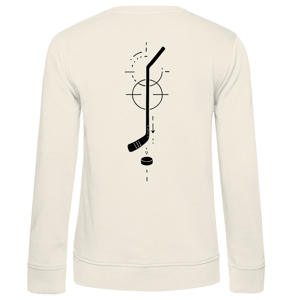 Ladies Sweatshirt HOCKEYSTICK MODERN (back)