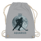 Turnbeutel STERNZEICHEN AQUARIUS / WASSERMANN