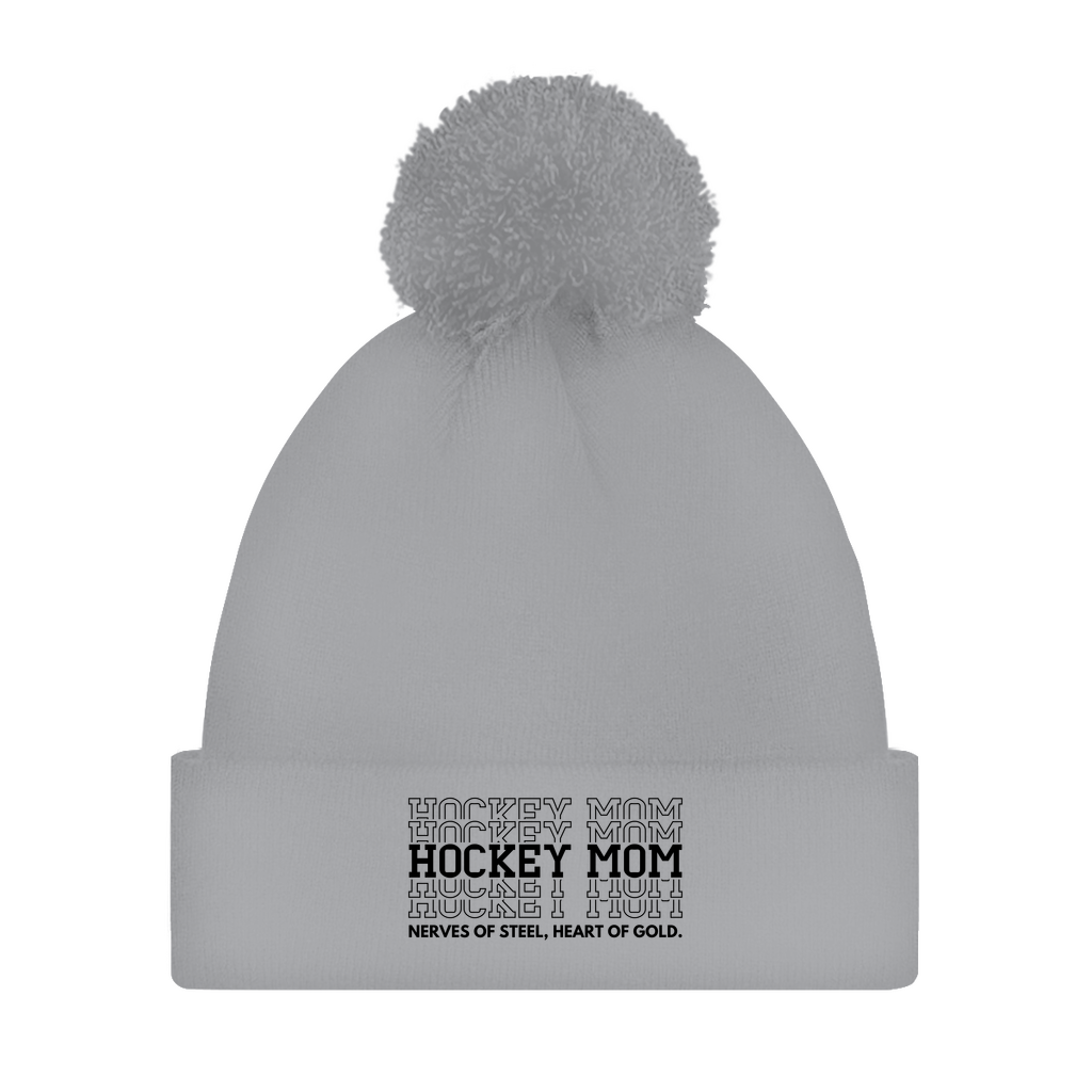 Bommelmütze HOCKEYMOM NERVES & HEART