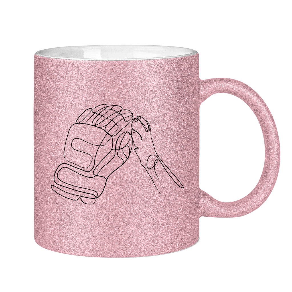 Glitzertasse GLOVE & PAW