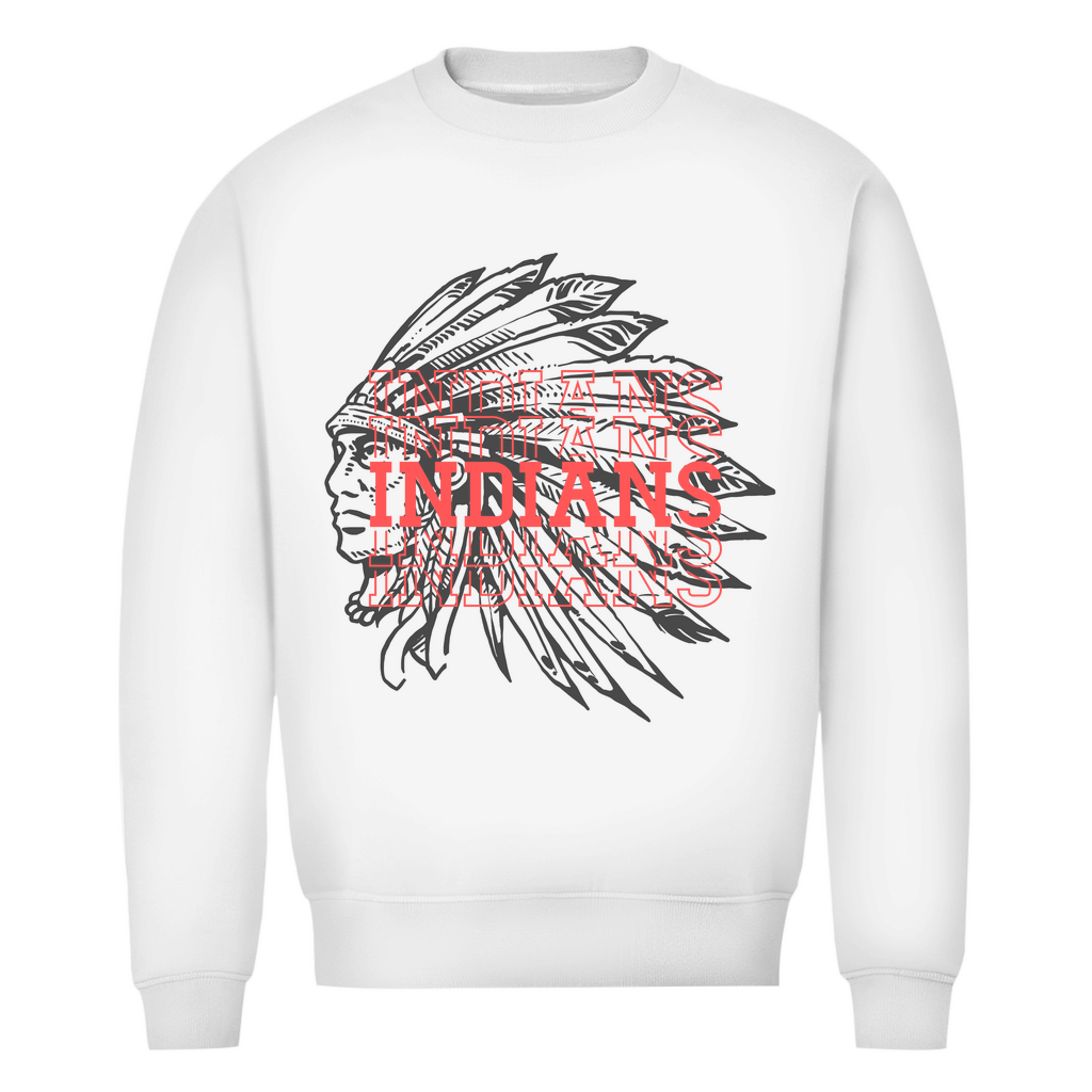 Unisex Sweatshirt INDIANS HEAD