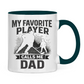 Tasse zweifarbig HOCKEYDAD FAVORITE PLAYER