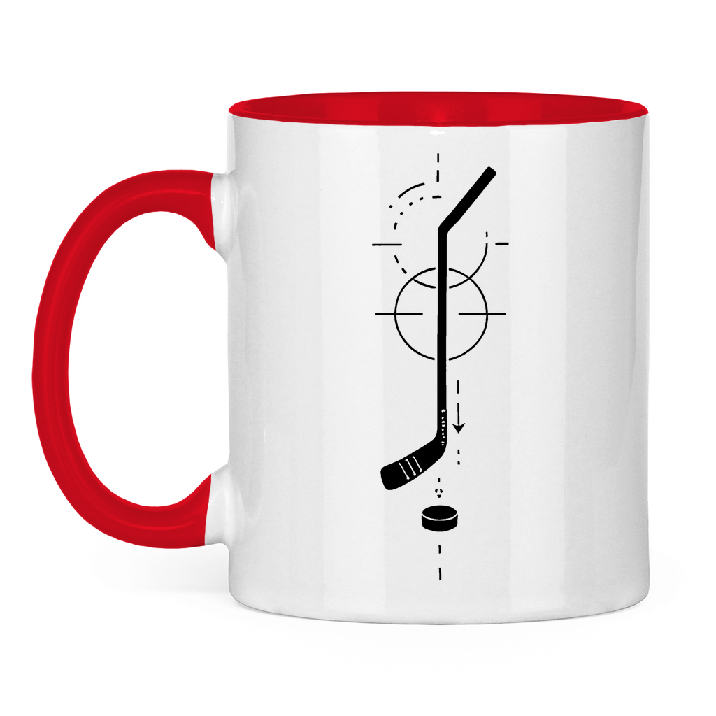 Tasse zweifarbig HOCKEYSTICK MODERN