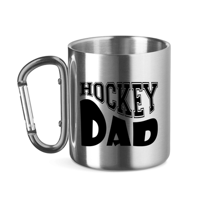 Edelstahltasse HOCKEYDAD WAVE