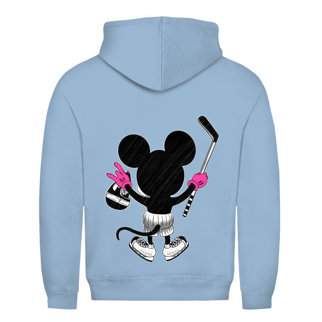Hoodie HOCKEYMOUSE PINK (back)