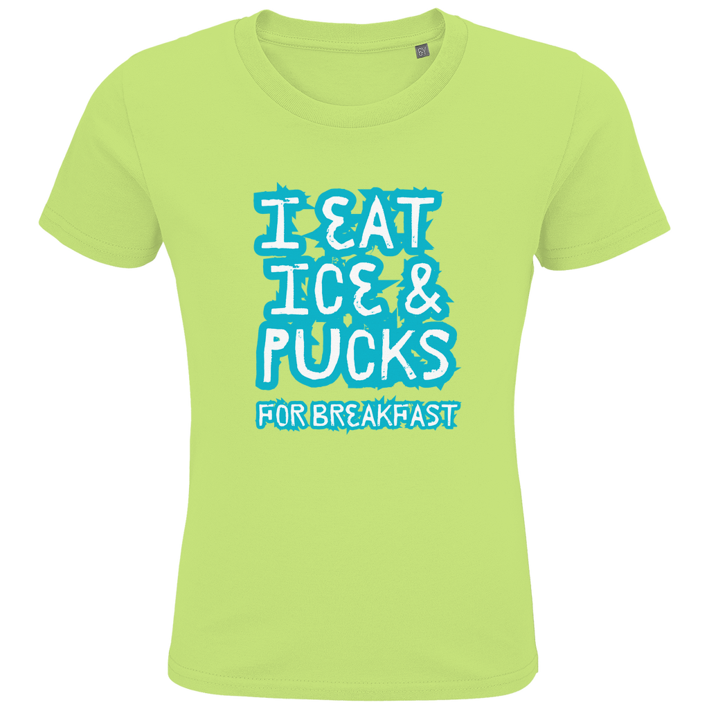 Kids T-Shirt ICE & PUCKS FOR BREAKFAST
