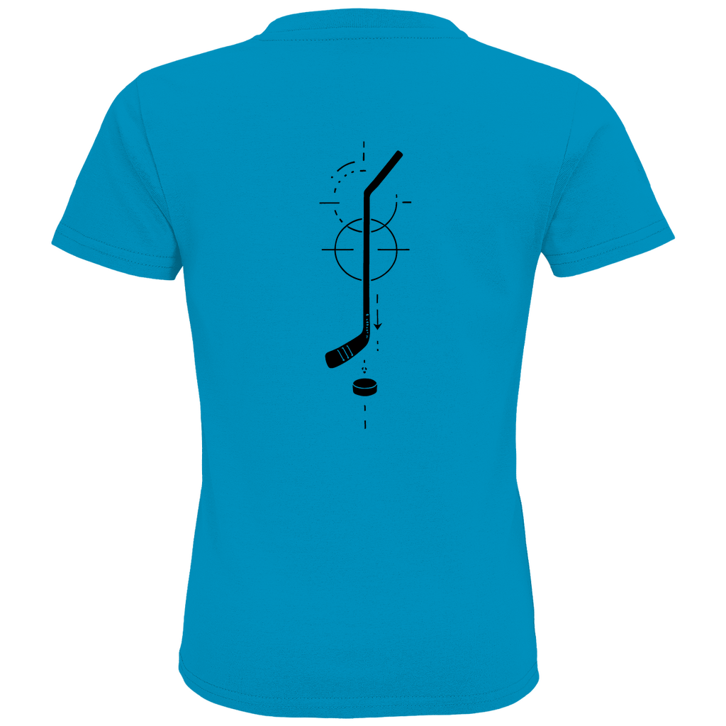 Kids T-Shirt HOCKEYSTICK MODERN (back)