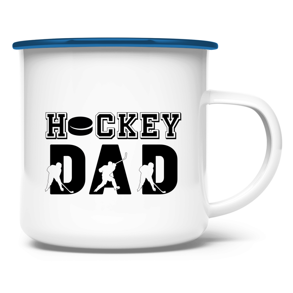 Emaille Tasse HOCKEYDAD SPIELER