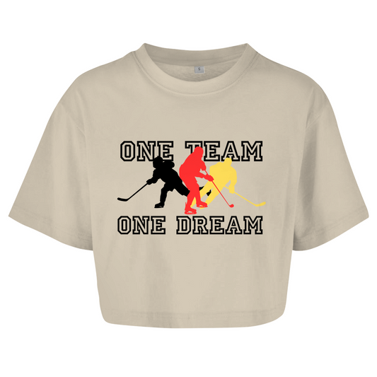 Ladies Crop Top ONE TEAM-ONE DREAM GER