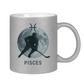 Glitzertasse STERNZEICHEN PISCES / FISCH
