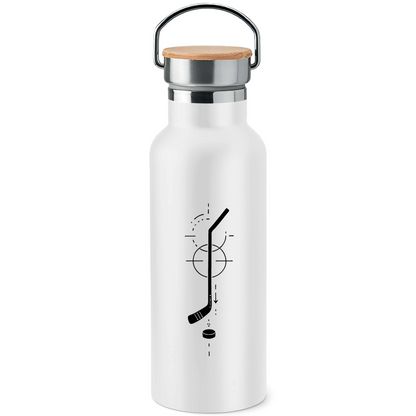 Edelstahl-Trinkflasche HOCKEYSTICK MODERN