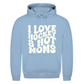 Unisex Hoodie I LOVE HOCKEY & HOT MOMS