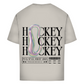 Oversize T-Shirt HOCKEY MODERN (back)