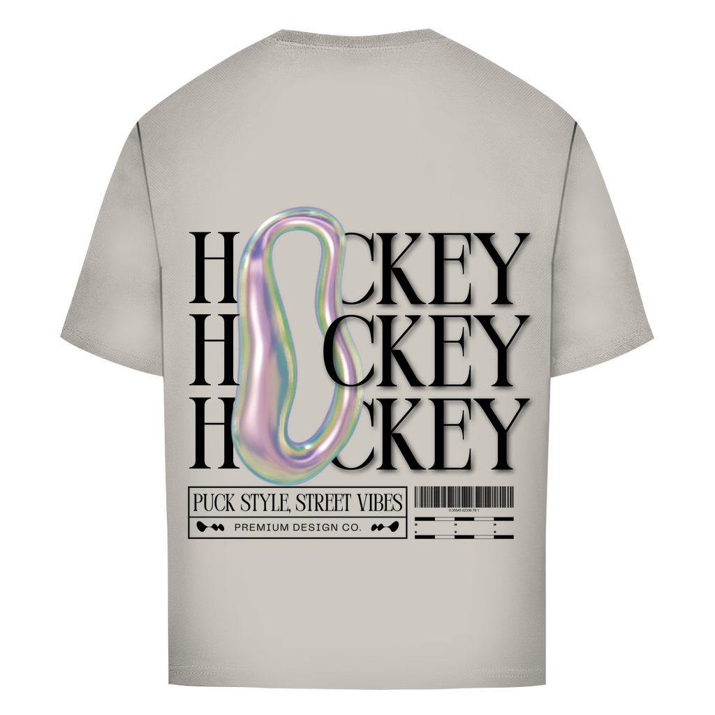 Oversize T-Shirt HOCKEY MODERN (back)
