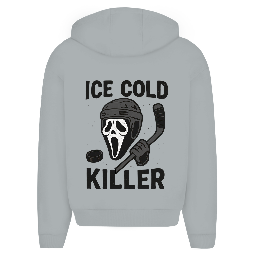Oversize Zipper ICE COLD KILLER (front&back)