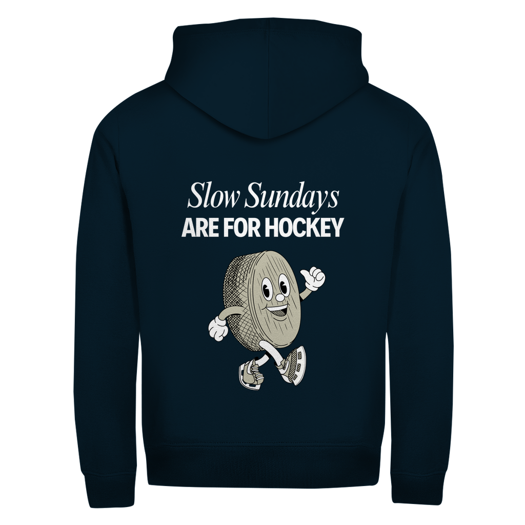 Unisex Zipper SLOW SUNDAYS (front&back)
