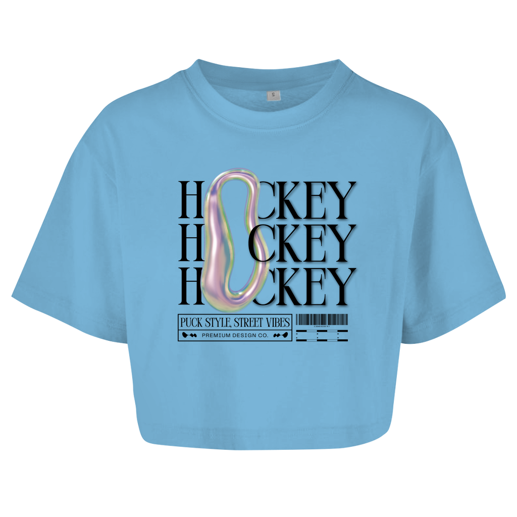 Ladies Crop Top  HOCKEY MODERN