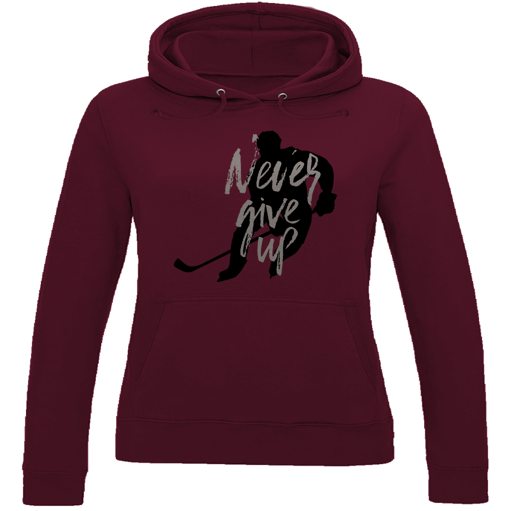 Ladies Hoodie NEVER GIVE UP