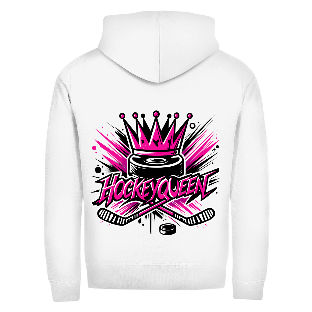 Unisex Zipper HOCKEYQUEEN (front&back)