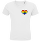 Kids T-Shirt RAINBOW SKATE HEART