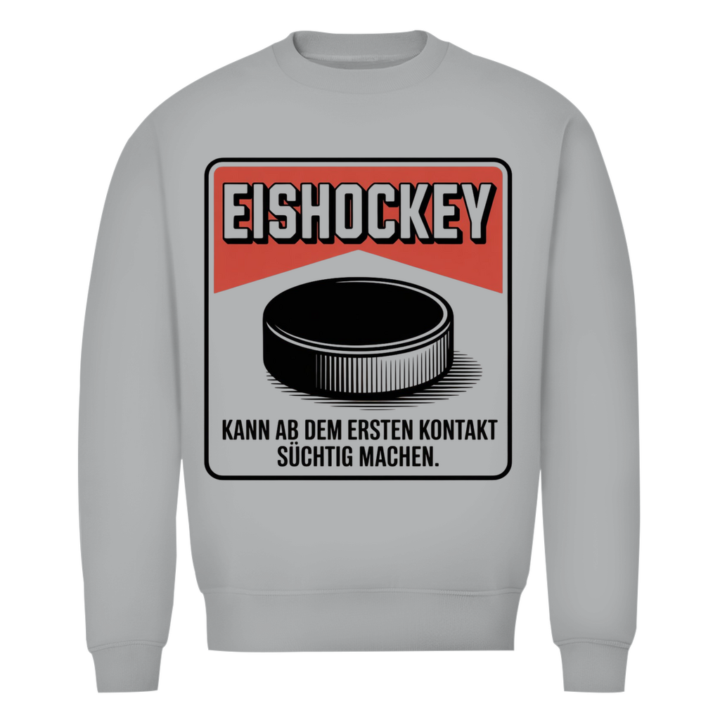 Unisex Sweatshirt  EISHOCKEY ZIGARETTENSCHACHTEL