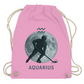 Turnbeutel STERNZEICHEN AQUARIUS / WASSERMANN