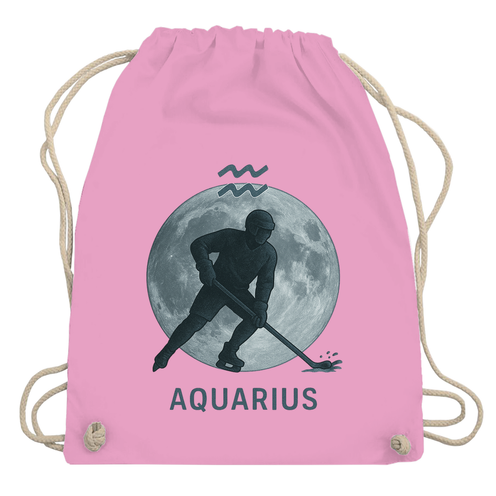 Turnbeutel STERNZEICHEN AQUARIUS / WASSERMANN