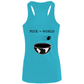 Ladies Tank Top PUCK THE WORLD (front&back)