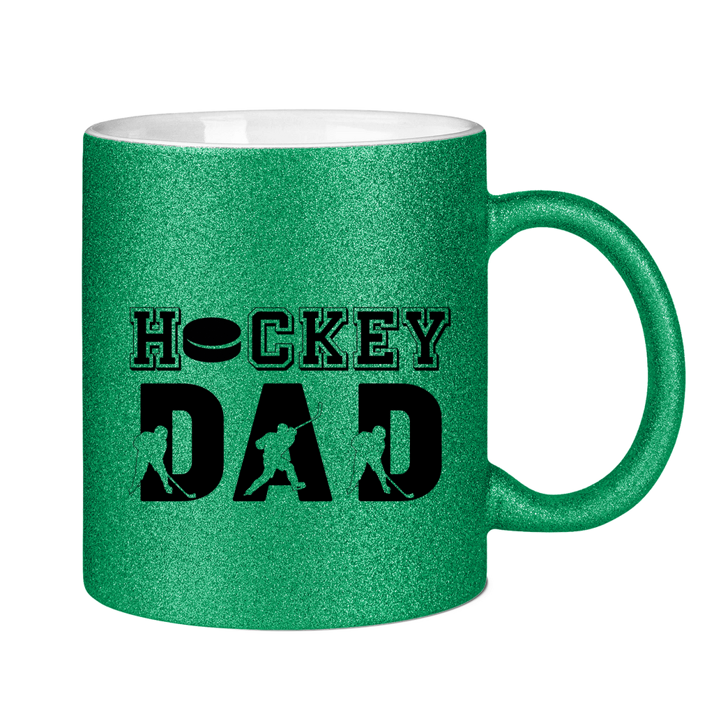 Glitzertasse HOCKEYDAD SPIELER