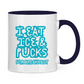 Tasse zweifarbig  ICE & PUCKS FOR BREAKFAST